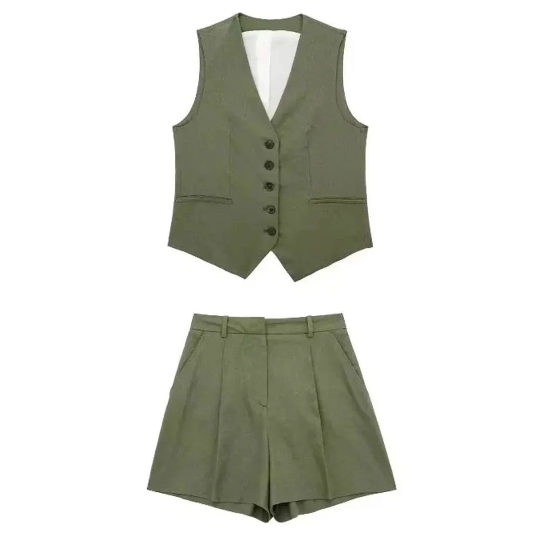 CHIARA - Kombiset Short & Weste